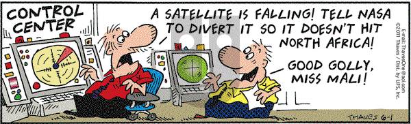 Frank and Ernest on Wednesday June 1, 2011 Comic Strip