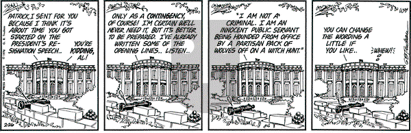 Doonesbury on Tuesday February 26, 1974 Comic Strip