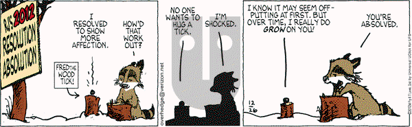 Over the Hedge on Wednesday December 26, 2012 Comic Strip