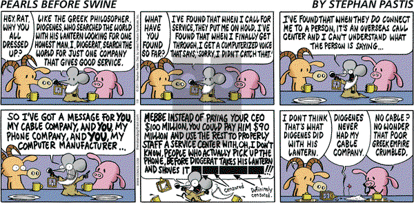 Pearls Before Swine on Sunday January 9, 2011 Comic Strip