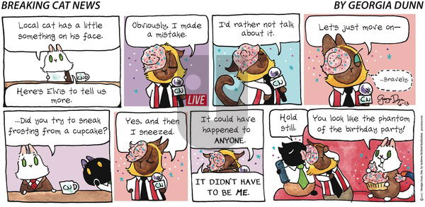 Breaking Cat News - Sunday June 13, 2021 Comic Strip