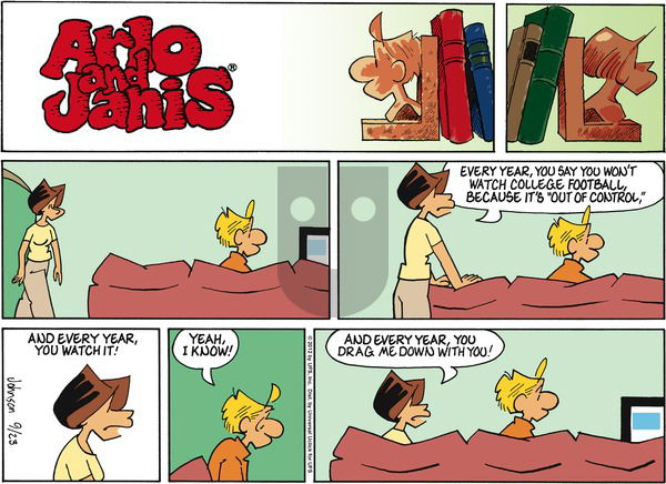 Arlo and Janis - Sunday September 23, 2012 Comic Strip