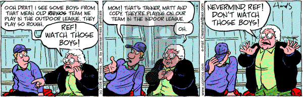 Cleats - Friday January 16, 2004 Comic Strip