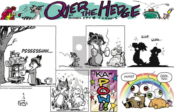 Over the Hedge on Sunday February 17, 2019 Comic Strip