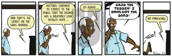 The Boondocks on Saturday May 3, 2003 Comic Strip