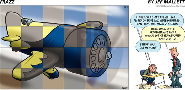 Frazz on Sunday December 3, 2017 Comic Strip