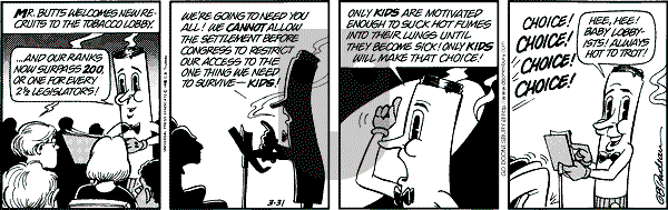 Doonesbury on Tuesday March 31, 1998 Comic Strip