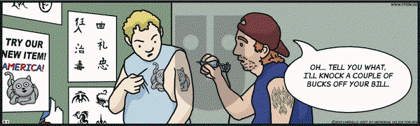 F Minus - Tuesday May 1, 2012 Comic Strip