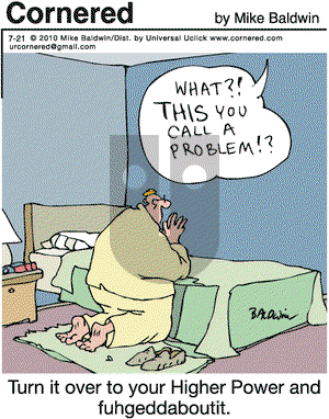 Cornered on Thursday October 7, 2010 Comic Strip