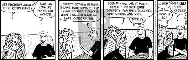 Clear Blue Water on Tuesday March 29, 2005 Comic Strip