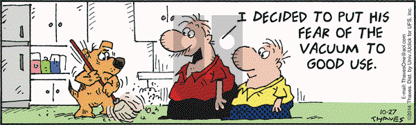 Frank and Ernest on Monday October 27, 2014 Comic Strip