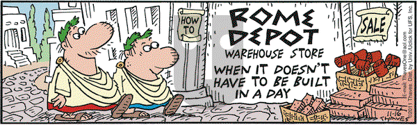 Frank and Ernest on Wednesday November 16, 2011 Comic Strip