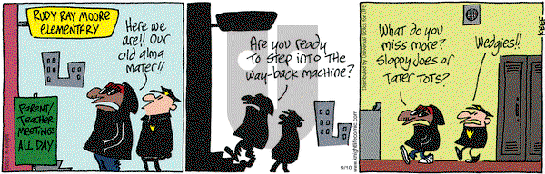 The Knight Life on Saturday September 10, 2011 Comic Strip