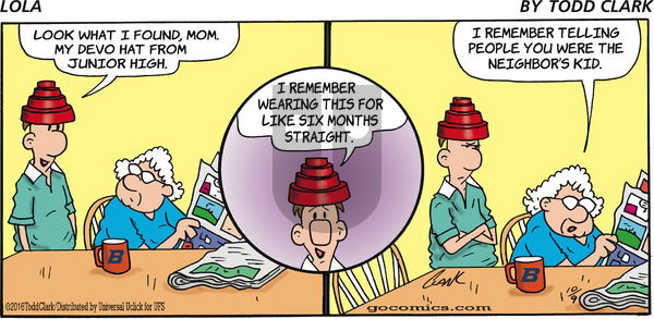 Lola on Sunday October 9, 2016 Comic Strip