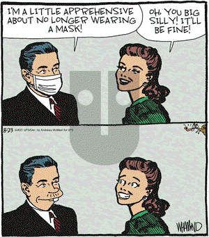 Reality Check on Monday August 23, 2021 Comic Strip