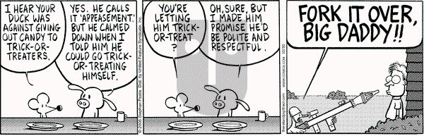 Pearls Before Swine on Monday October 30, 2006 Comic Strip