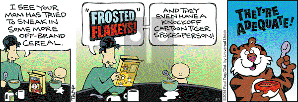 Thatababy on Saturday February 1, 2014 Comic Strip