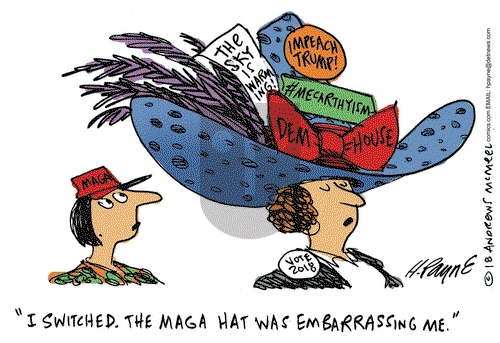 Henry Payne on Wednesday November 7, 2018 Comic Strip