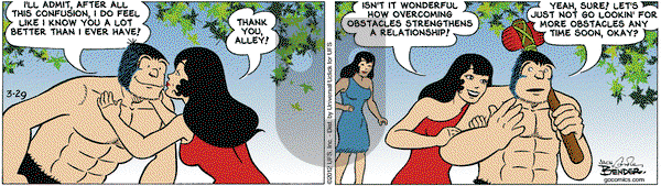 Alley Oop on Thursday March 29, 2012 Comic Strip