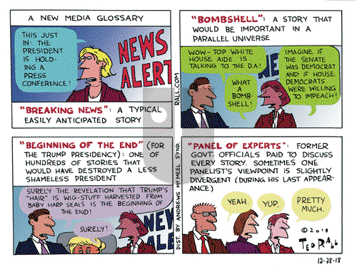 Ted Rall on Friday December 28, 2018 Comic Strip