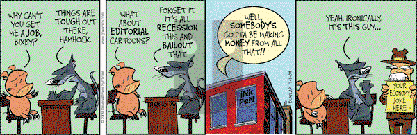 Ink Pen on Wednesday July 1, 2009 Comic Strip