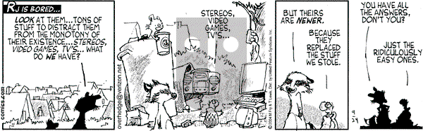 Over the Hedge on Friday September 24, 2004 Comic Strip