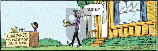 Grand Avenue on Tuesday July 19, 2011 Comic Strip