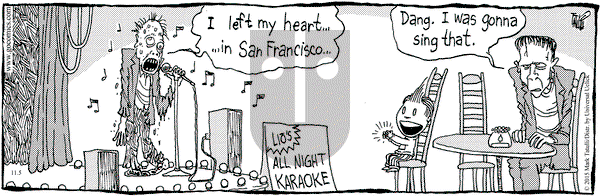 Lio on Thursday November 5, 2015 Comic Strip