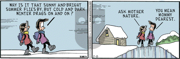 Grand Avenue on Friday February 8, 2019 Comic Strip