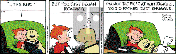 Red and Rover on Thursday January 25, 2018 Comic Strip