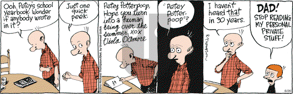 Cul de Sac on Friday June 26, 2015 Comic Strip