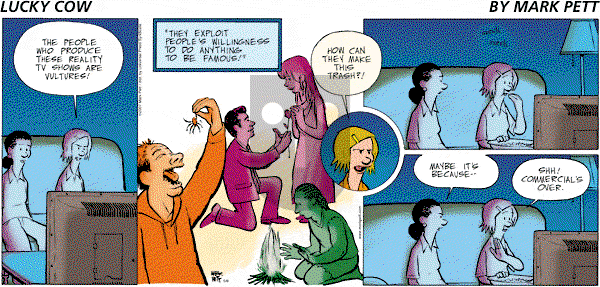 Lucky Cow on Sunday May 6, 2007 Comic Strip