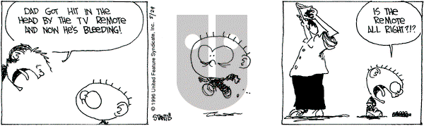 The Buckets on Wednesday May 29, 1996 Comic Strip