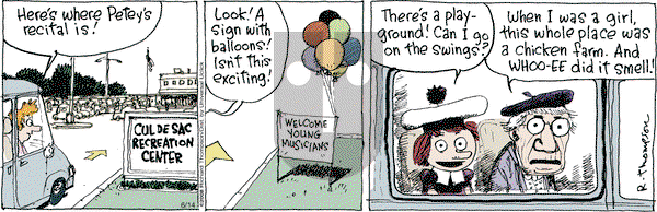 Cul de Sac on Friday June 14, 2013 Comic Strip