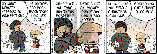 DeFlocked on Tuesday December 23, 2014 Comic Strip