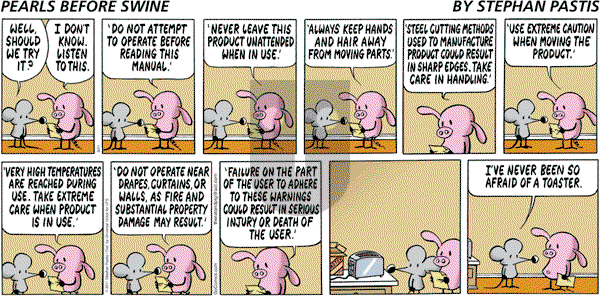 Pearls Before Swine on Sunday August 21, 2011 Comic Strip