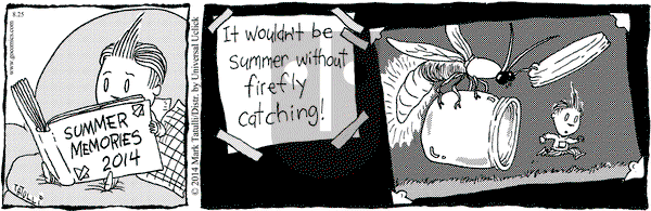 Lio on Monday August 25, 2014 Comic Strip