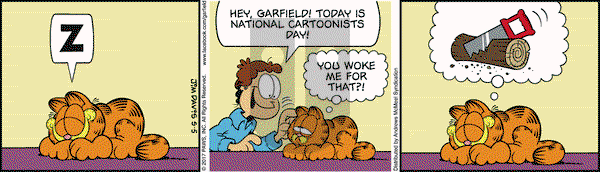 Garfield on Friday May 5, 2017 Comic Strip