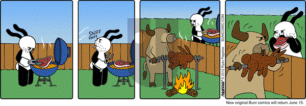 Buni on Monday May 30, 2016 Comic Strip
