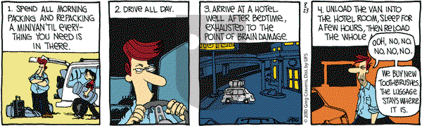 The Buckets on Monday August 23, 2010 Comic Strip