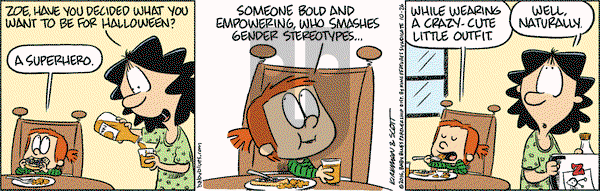 Baby Blues on Wednesday October 26, 2016 Comic Strip