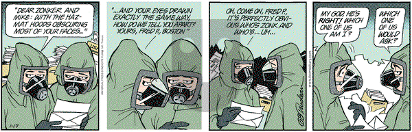 Doonesbury - Thursday January 17, 2002 Comic Strip
