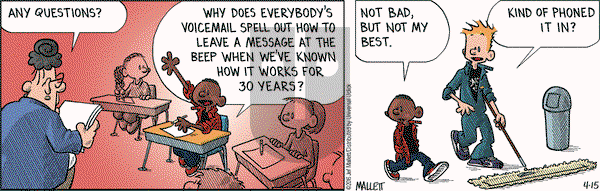 Frazz on Friday April 15, 2016 Comic Strip