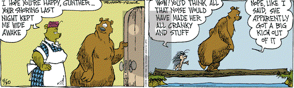 The Grizzwells on Thursday April 30, 2015 Comic Strip