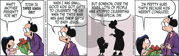 Baldo on Thursday January 8, 2015 Comic Strip