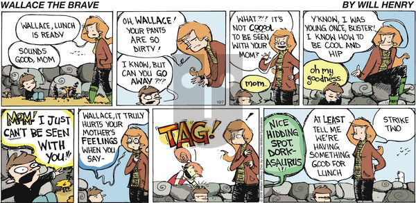 Wallace the Brave on Sunday October 7, 2018 Comic Strip