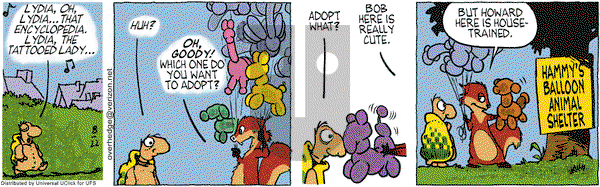Over the Hedge on Monday August 22, 2011 Comic Strip