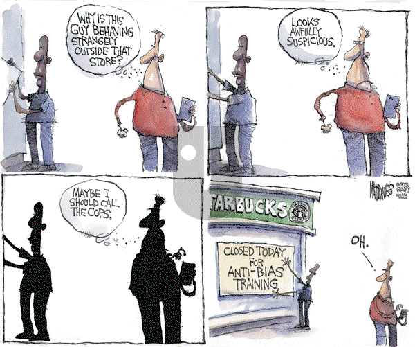 Matt Davies on Friday April 20, 2018 Comic Strip