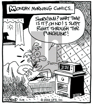 Reality Check on Monday July 19, 2004 Comic Strip