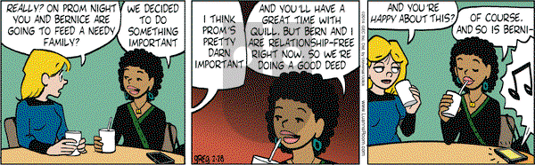 Luann on Friday February 28, 2014 Comic Strip